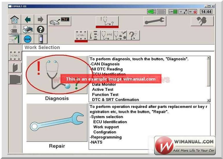 Nissan consult ii software